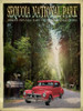Sequioa National Park Poster Print - Red Truck Old