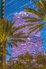 Purple building downtown-Miami-Florida Poster Print - William Perry