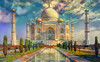 Agra Uttar Pradesh India Taj Mahal Poster Print - Pedro Gavidia
