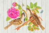 Bold Botanical Birds 3 Poster Print - GST