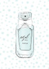 Blue Perfume Poster Print - Aesthete