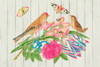 Bold Botanical Birds 2 Poster Print - GST