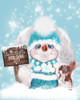 Snowballs for sale Snowman Poster Print - Pike Art Sheena
