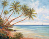 Seaside Vista Poster Print - John Zaccheo