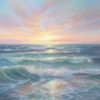 Ocean Sunrise 2 Poster Print - Riley B