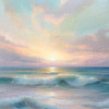Ocean Sunrise 12 Poster Print - Riley B