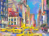 New York Taxi Poster Print - Richard Wallich