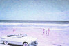 Vintage Day at the Beach Poster Print - GST