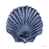 Blue Shell Scallop Poster Print - Patti Bishop
