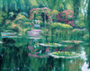 Monets Garden Poster Print - John Zaccheo