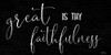 Great is Thy Faithfulness Poster Print - Susie Boyer