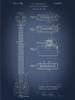 Fender Guitar Patent Poster Print - GST
