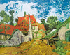 Van Gough-Village Street in Auvers Poster Print - Collection Masters