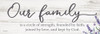 Our Family Poster Print - Susie Boyer