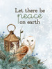 Peace on Earth Owl Poster Print - Kimberly Allen