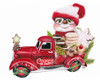 Cookie Delivery Snowman Poster Print - Pike Art Sheena