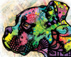 Profile Boxer Deco Poster Print - Russo Collection Dean