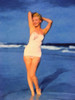 MM on Beach painted Poster Print - GST