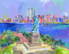 Statue Of Liberty Poster Print - Richard Wallich
