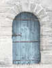 Dusty Blue Door 5 Poster Print - Riley B