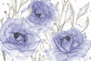 Very Peri Floral Poster Print - Kimberly Allen