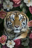 Lush Garden Tiger Poster Print - Kimberly Allen