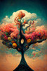 A083 Tree Of Life Poster Print - Ray Heere