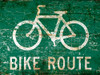 Bike Route Poster Print - Peter Horjus