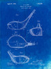 PP9-Faded Blueprint Golf Driver 1925 Patent Poster Poster Print - Cole Borders