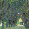 Klimt-Allee Im Park Von Schloss Kammer Poster Print - Collection Masters