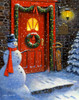 25 Sleigh Bell Road Poster Print - John Zaccheo