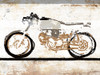 Vintage Motorcycle 1 Poster Print - Peter Horjus