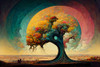 A038 Tree Of Life Poster Print - Ray Heere