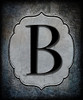 Letter B Poster Print - LightBoxJournal