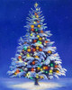 Christmas Tree Poster Print - John Zaccheo