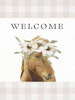 Floral Horse Flag 1 Poster Print - Leah Straatsma