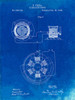 PP505-Faded Blueprint Tesla Alternating Motor Patent Poster Poster Print - Cole Borders