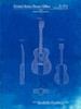 PP306-Faded Blueprint Buck Owens American Guitar Patent Poster Poster Print - Cole Borders