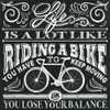 Honest Words - Bike Poster Print - Cory Steffen