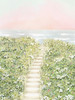 Floral Path To The Beach Poster Print - Leah Straatsma