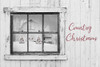 Country Christmas Window Poster Print - Lori Deiter