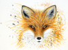 Fox Fire Poster Print - Martin Wickstrom