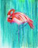 Flamingo Poster Print - Martin Wickstrom