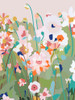 Reworked Floral Field Poster Print - Leah Straatsma