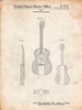 PP306-Vintage Parchment Buck Owens American Guitar Patent Poster Poster Print - Cole Borders