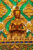 Thailand- Bangkok. Small sculpture detail at Wat Phra Kaew