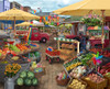 Farmers Market Day Poster Print - Illustrations- Exclusive Bigelow