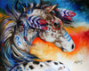 Appaloosa Indian War Horse Poster Print - Marcia Baldwin