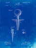 PP237-Faded Blueprint Vintage Golf Tee 1899 Patent Poster Poster Print - Cole Borders