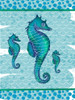 Watercolor Seahorse Poster Print - Melody Hogan